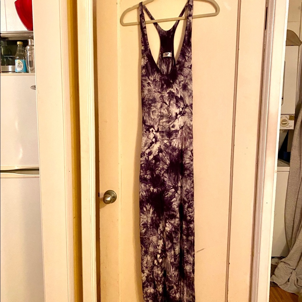 Stretchy Maxi Tiedye Dress